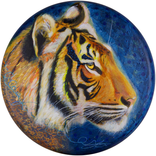 Tiger in Dark Blue
